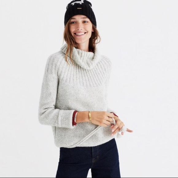 Madewell Sweaters - Madewell Snowbound Drawstring Pullover Sweater S